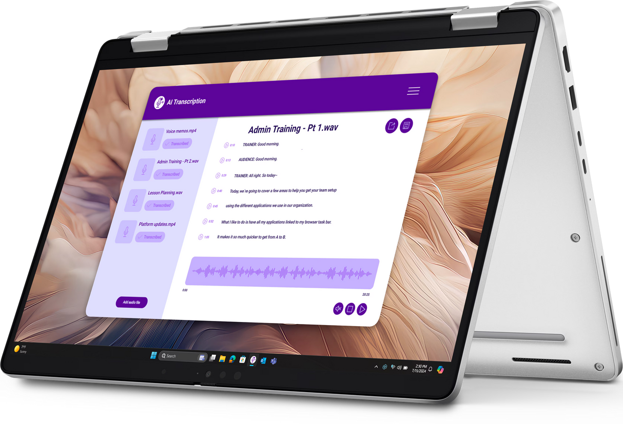 Dell Pro 14 Plus 2-in-1 Laptop – Intel Core Ultra 5, 16GB, 256GB SSD, Windows 11 Pro