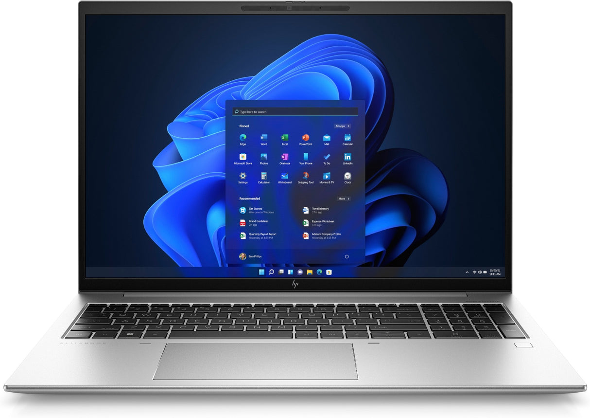 HP EliteBook 860 G9 Laptop 40.6 cm (16") WUXGA Intel® Core™ i7 i7-1260P 16 GB DDR5-SDRAM 512 GB SSD Wi-Fi 6E (802.11ax) Windows 11 Pro Silver
