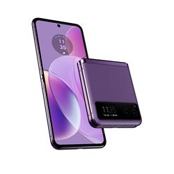 Motorola RAZR 40 - 5G smartphone - dual-SIM - RAM 8 GB / Internal Memory 256 GB - pOLED display - 6.9" - 2640 x 1080 pixels (144 Hz) - 2x rear cameras 64 MP, 13 MP - front camera 32 MP - summer lilac